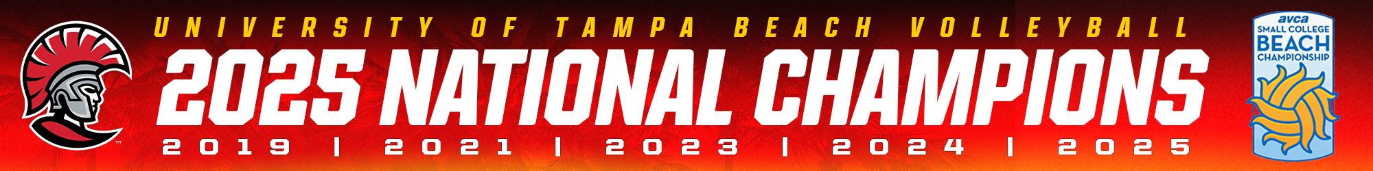 2025 AVCA Small College Beach Volleyball National Champions