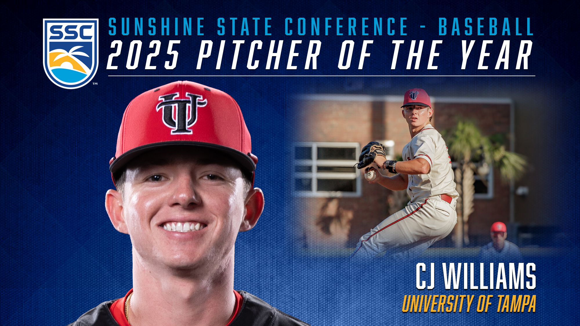 SSC Pitcher of the Year CJ Williams