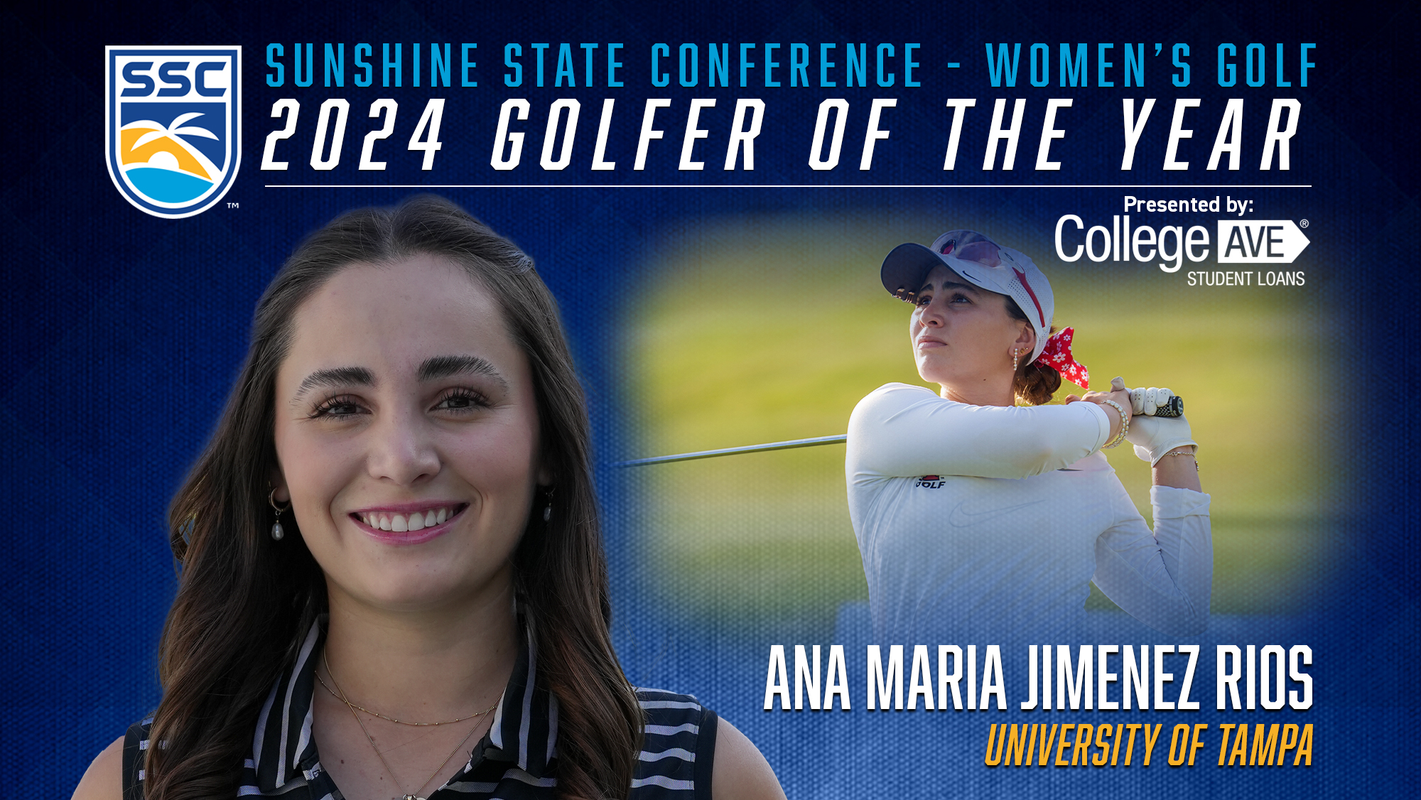 2024 SSC Golfer of the Year Ana Maria Jimenez Rios